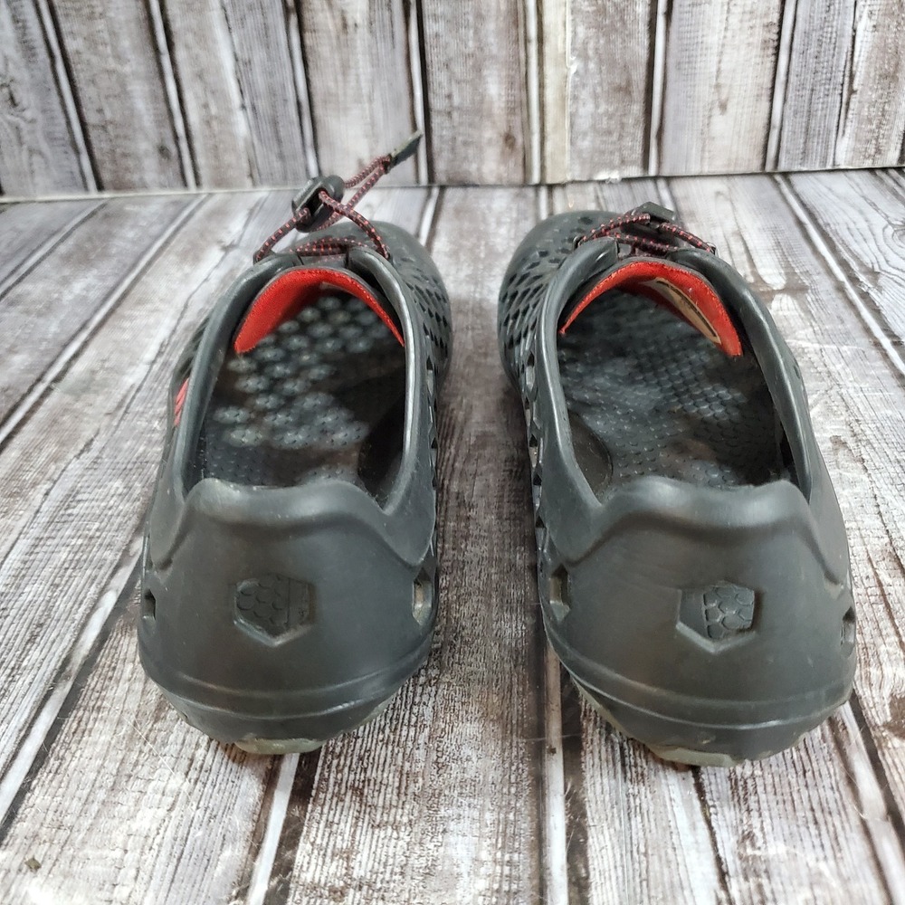 Vivobarefoot Unisex Ultra II Black Red Barefoot Water Shoes Cinch Closure Sz 40L - Picture 5 of 8